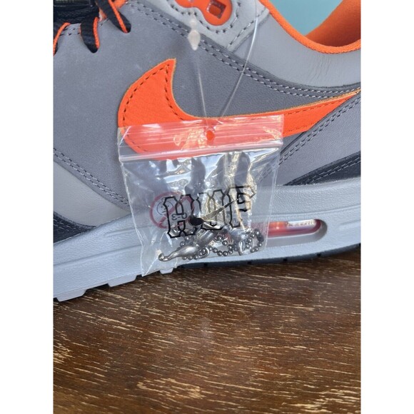 Nike Air Max 1 SP x HUF "Brilliant Orange" Men's Size 7.5 (Women's 9) HF3713-001 - Picture 11 of 12